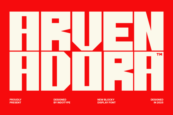 Arvenadora Font Review for Bold Web Design
