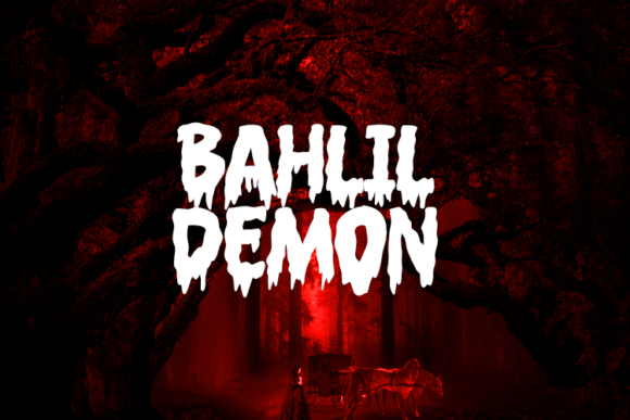 Bahlil Demon Font: Adding Spooky Editorial Charm