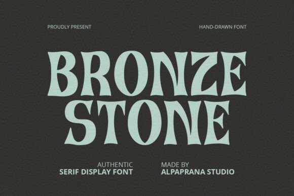 Bronze Stone Font: Editorial Warmth for Modern Layouts
