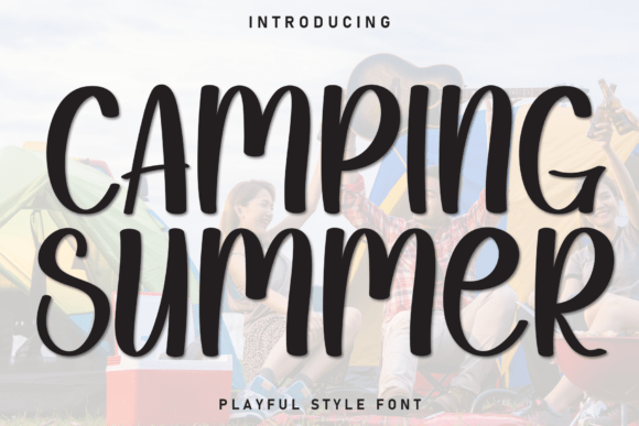 Camping Summer Font: A Designer’s Branding Test