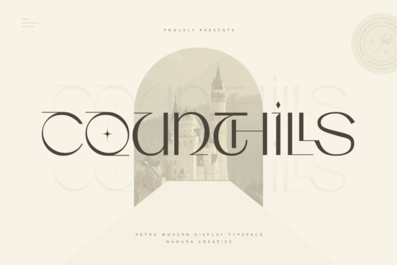 Counthills Font: Modern Display Typography for Editorial Design