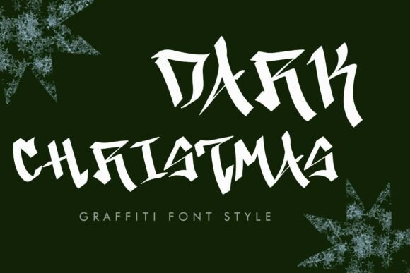 Dark Christmas Font: Adding Moody Editorial Charm