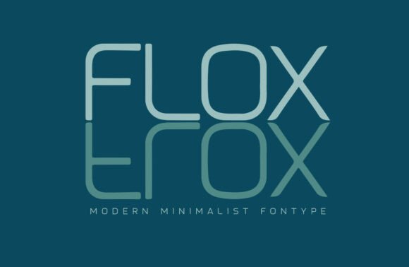 Flox Font: A Modern Minimalist Typeface for Small Business Branding