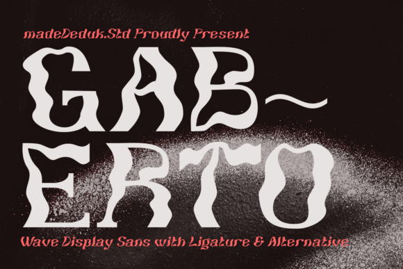 Gaberto: A Designer’s Take on This Display Font