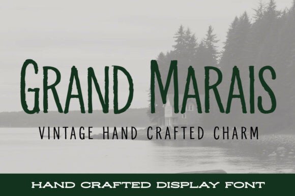 Grand Marais Font: Adding Organic Texture to Web Layouts