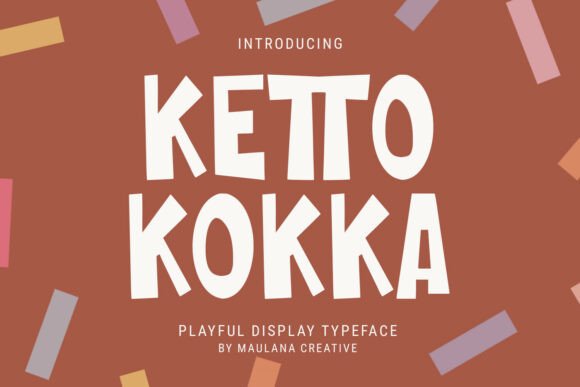 Ketto Kokka Font: Adding Playful Character to Editorial Design