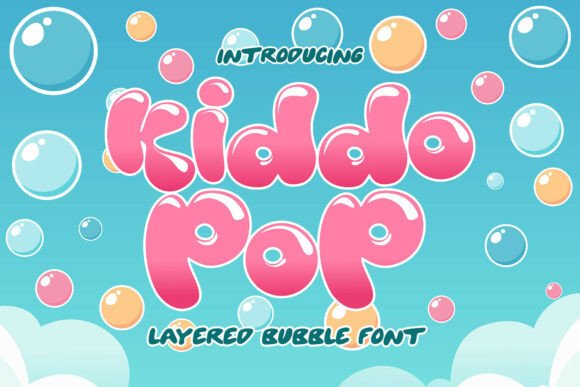 Kiddo Pop Font: Vibrant Display Type for Digital Campaigns