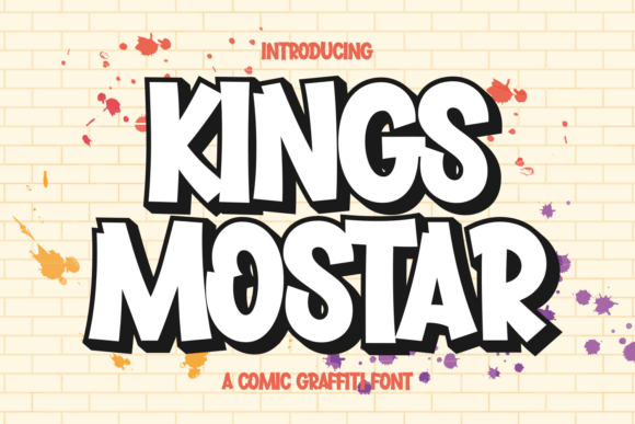 Kings Mostar Font: A Quirky Display Typeface for Branding