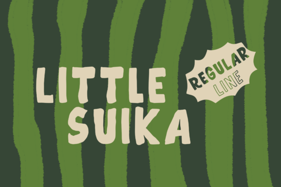 Little Suika Font: Quirky Display Type for Web Design