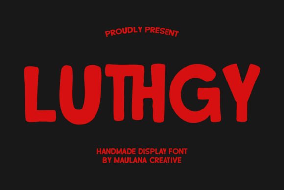 Luthgy Font: Handmade Charm for Editorial Design