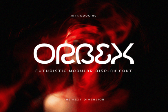 Orbex Font: Modular Display Typography for Digital Design