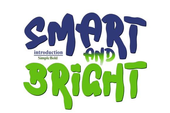 Smart and Bright Font for Bold Editorial Design