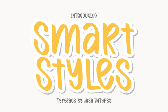 Smart Styles Font: Playful Handwritten Type for Web Design