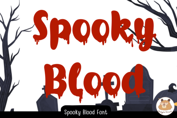 Spooky Blood Font: Elevate Halloween Campaigns