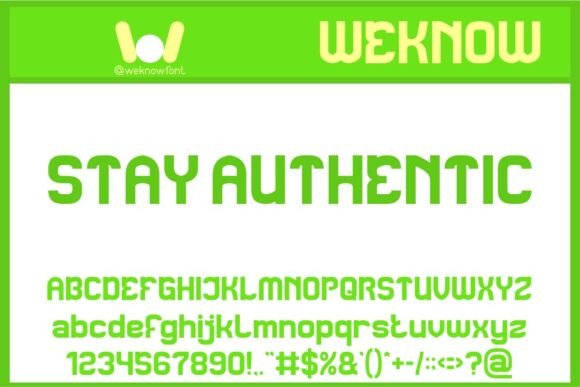 Stay Authentic Font: Elevate Digital Campaigns