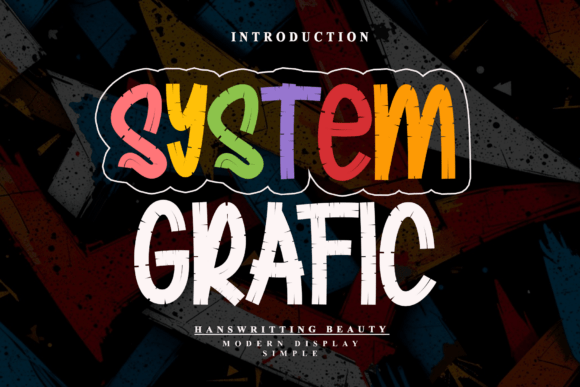 System Grafic Font: Minimal Typography for Web Design