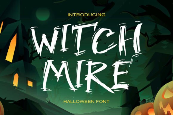 Witch Mire Font Review for Dark Web Design