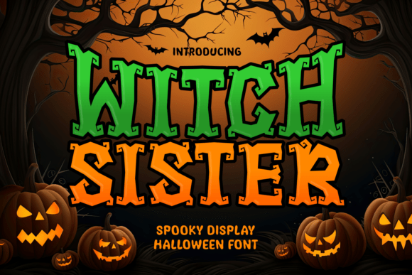 Witch Sister Font: A Designer’s Test for Spooky Branding